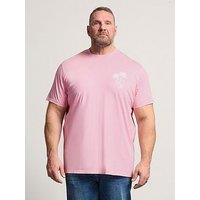 Badrhino Badrhino Acid Wash Skull Beach T-Shirt