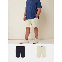 Badrhino 2 Pack Chino Shorts - Multi