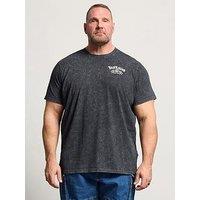 Badrhino Whiskey Rodeo Acid Wash T-Shirt