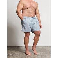 Badrhino Seersucker Stripe Swim Shorts