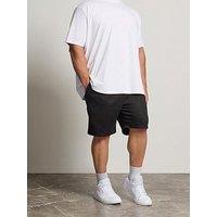 Badrhino Jogger Shorts With Pocket Zips - Black