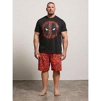 Badrhino Deadpool Lounge Pyjama Set - Red