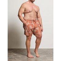 Badrhino Leaf Swim Shorts