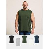 Badrhino 5 Pack Muscle Vests