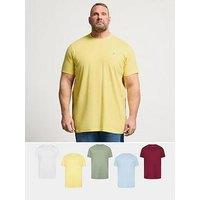 Badrhino 5 Pack T-Shirts - Red