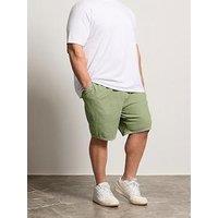 Badrhino Elasticated Cord Shorts - Green