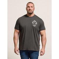 Badrhino Mandalorian And Grogu T-Shirt - Grey