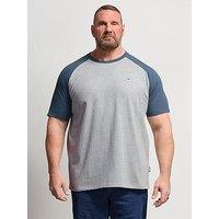 Badrhino Raglan Mirage T-Shirt - Blue