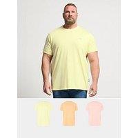 Badrhino 3 Pack T-Shirts - Yellow