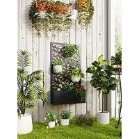 Outsunny Trellis With Flower Bed 61L X 23W X 113H Cm