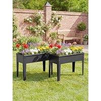 Outsunny Raised Garden Bed - L & 60 & X W & 27 & X H & 45 Cm