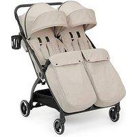 Ickle Bubba Aries Double Max Autofold Stroller - Stone