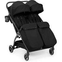 Ickle Bubba Aries Double Max Autofold Stroller - Black