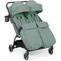 Ickle Bubba Aries Double Max Autofold Stroller - Sage Green