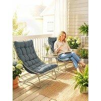 Outsunny Outdoor Bistro Set With Cushions