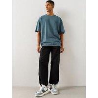 The Very Collection Straight Leg Cargo Ripstop Trousers - Black