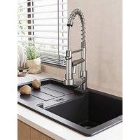 Living And Home Kitchen Faucet With Pull Down Spring Spout