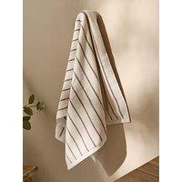 Yard Hebden Narrow Stripe Towel Collection Mole