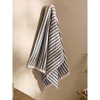 Yard Hebden Stripe Towel Collection Mineral Blue