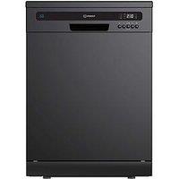Indesit Push&Go In2Fe13Cno7Buk Freestanding Dishwasher - Black