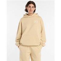 New Balance Womens Reimagined Fleece Long Length Hoodie - Beige