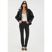 River Island High Rise Ankle Slim Taurus - Black