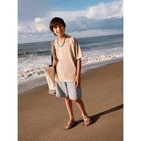 Abercrombie & Fitch Boys Sunfaded Knit Short Sleeve Top - Beige