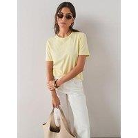 The Very Collection Crew Neck T-Shirt - Yellow