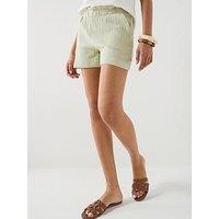Jdy Textured Shorts - Desert Sage