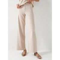Jdy Wide Leg Stretch Pants - Beige