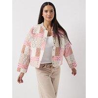 Jdy Jdyfia Lquilt Shacket - Cloud Dancer