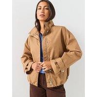 Jdy Jdysusan Oversize Balloon Jacket - Brown