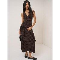 Nobodys Child Harmony Midi Dress - Brown
