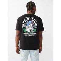 True Religion Earth Buddha Back Graphic T-Shirt - Black