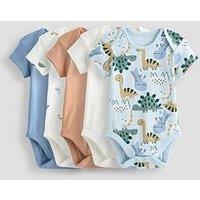 The Very Collection Baby Boy 5 Pack Bodysuit With Print
