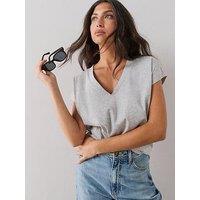 The Very Collection V-Neck T-Shirt - Grey