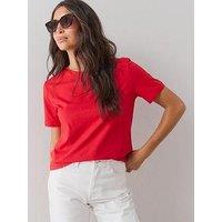 The Very Collection Crew Neck T-Shirt - Red