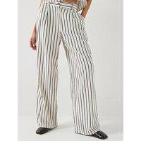 Vero Moda Vmmymilo Nila Wide Leg Dad Pant - Grey