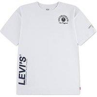 Levi'S Boys Urban Prep Short Sleeve T-Shirt - White