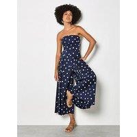 Apricot Bardo Polka Dot Jumpsuit