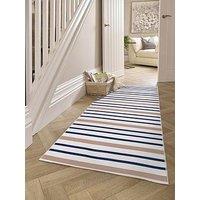 The Very Collection Coastal Washable Stripe Runner 67X200Cm