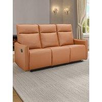 Dorel Home Lugo Faux Leather 3 Seater Manual Recliner