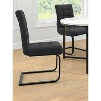 Dorel Home Terza Set Of 2 Upholstered Dining Chairs