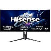 Hisense 34G6Quk - 34In - Ultrawide Wqhd - 240Hz - Curved Gaming Monitor