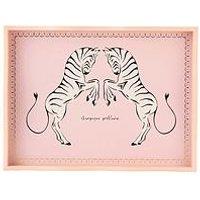 Yvonne Ellen Rectangular Tray Zebra