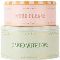 Yvonne Ellen Yvonne Ellen So2 Cake Tins Slogan