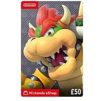Nintendo Eshop &pound;50 Digital Gift Card (Digital Download)
