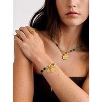 Katie Loxton Palma Solesi Necklace , Gold Coated , 42Cm