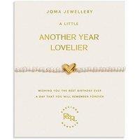 Joma Jewellery Precious Moments , Another Year Lovelier , Gold Plated , Bracelet , 18Cm + 3Cm Extender