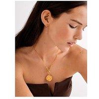 Katie Loxton Ophena Necklace , Gold Coated , 45Cm